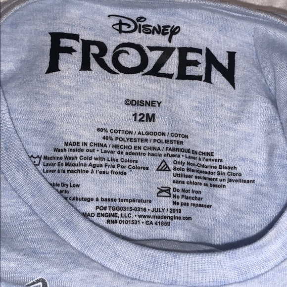 SOLD ❌Disney’s Light Blue “Believe” T-Shirt - Picture 4 of 4